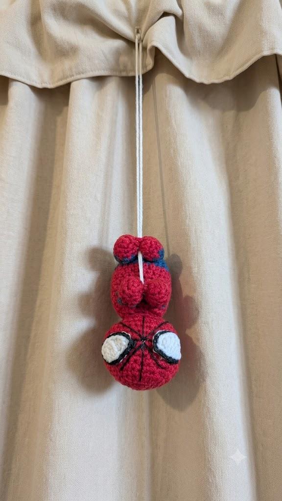 Hanging Spiderman